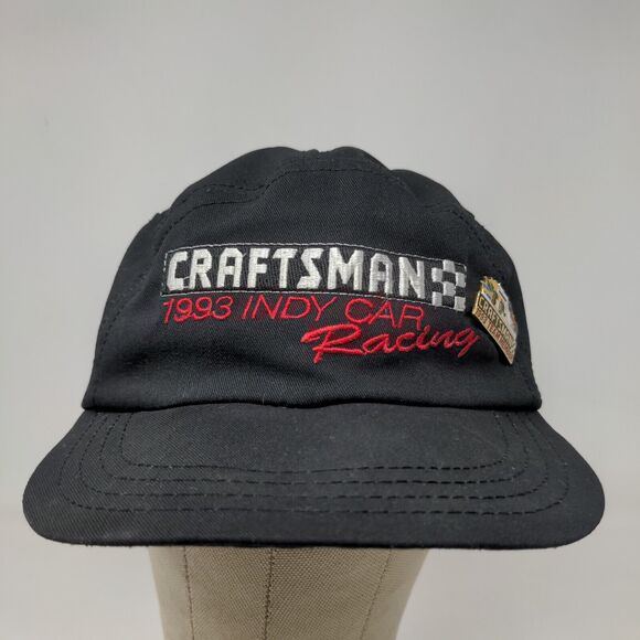 Craftsman Men's 1993 Indy Car Racing Hat Black OSFA Embroidered Logo Vintage - Picture 2 of 11